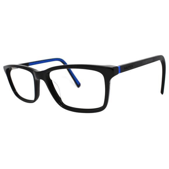Nautica N8158 001 54-17-140mm Eyeglasses FRAMES ONLY - GOOD CONDITION - Picture 1 of 10